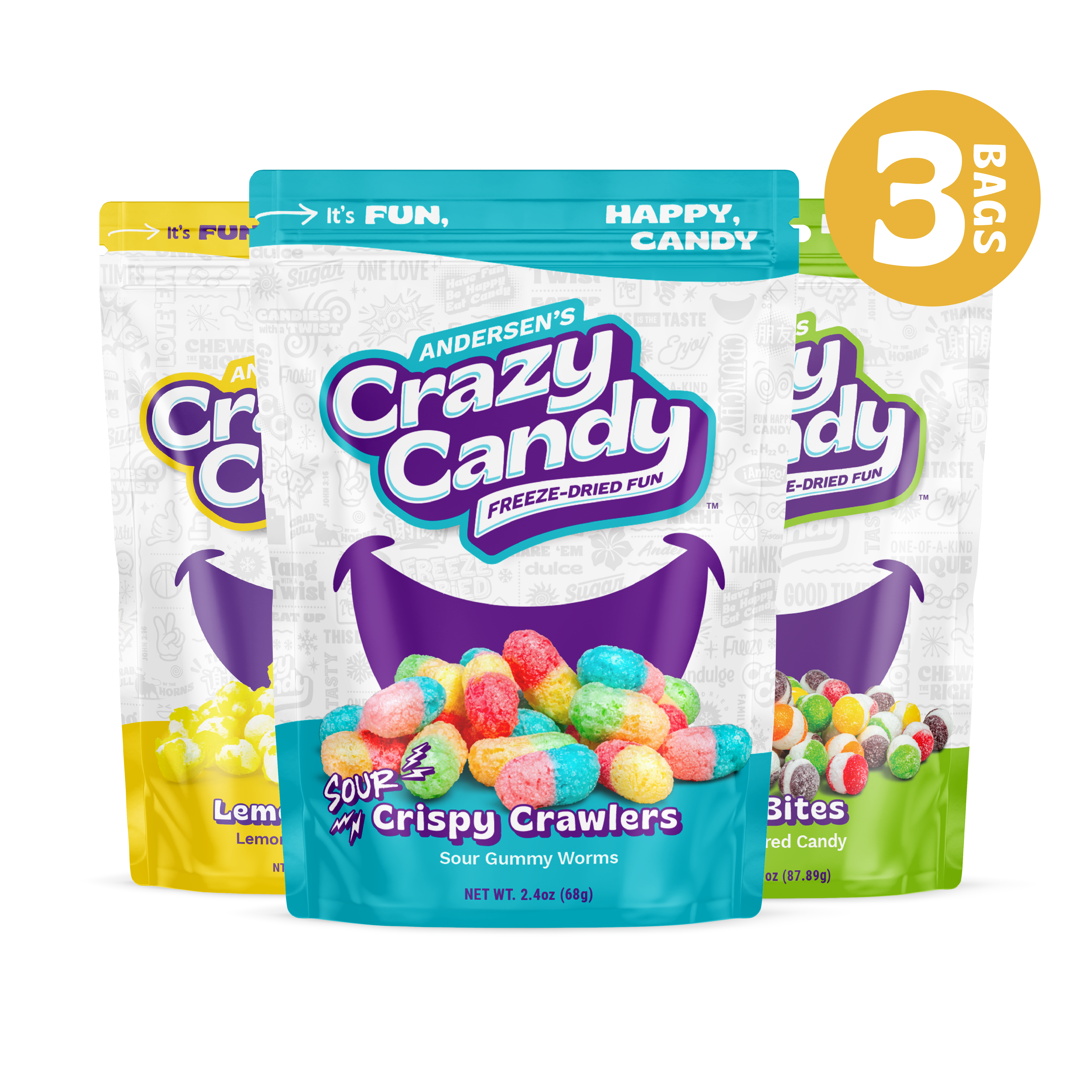 Sour Pack – Andersen's Crazy Candy