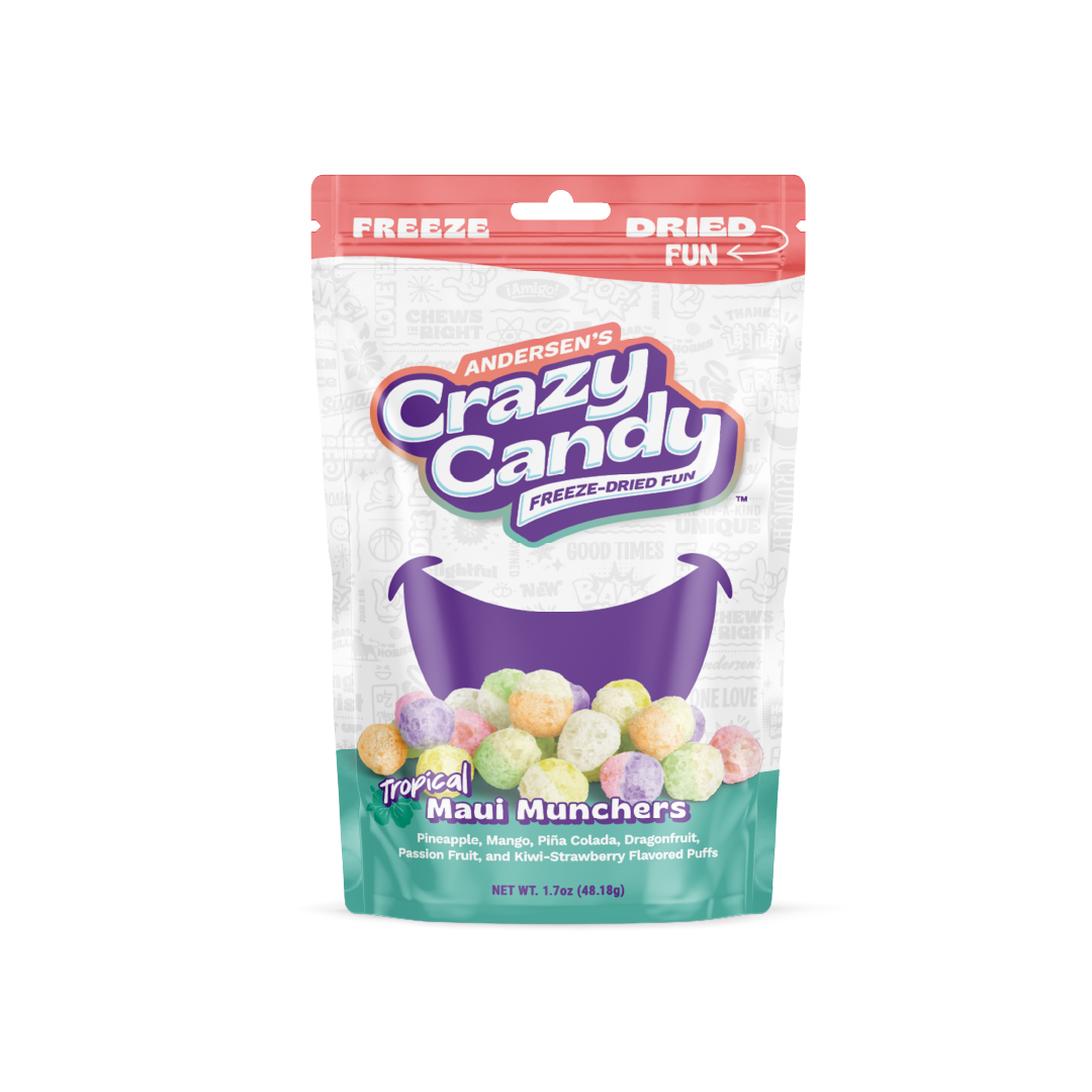 Tropical Paradise Meets Freeze Dried Gummy Bears; Maui Munchers