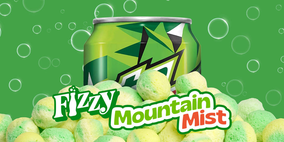 Introducing Fizzy Mountain Mist Freeze Dried Candy