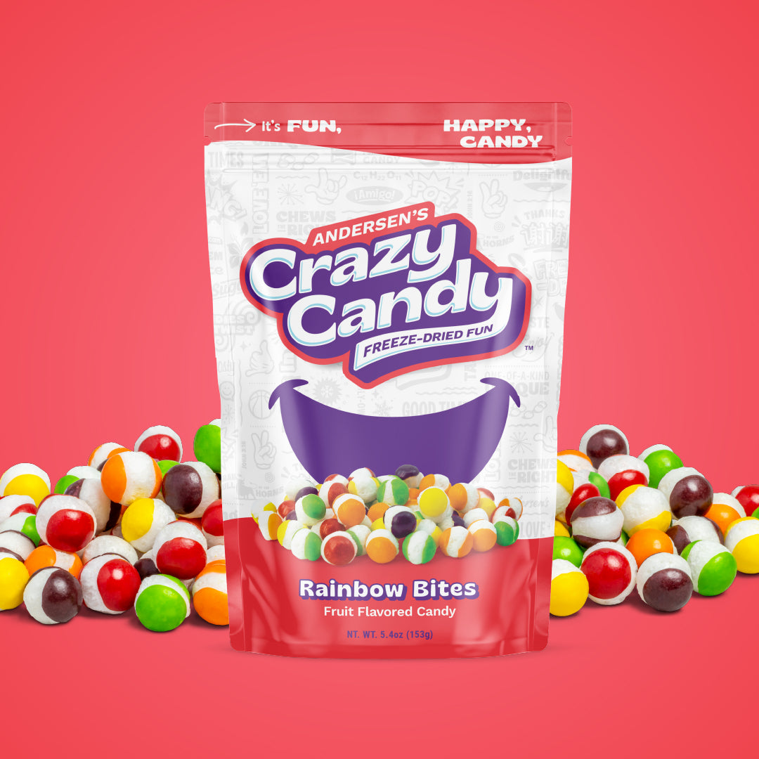 Freeze Dried Skittles - Rainbow Bites | Crazy Candy – Andersen's