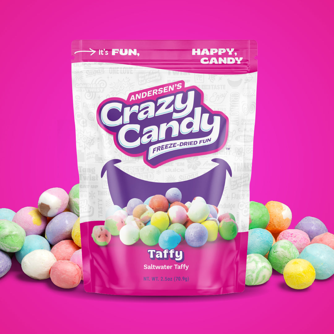 Freeze Dried Laffy Taffy Candy - Made To Order, Resealable Bag, Oddball Candy Co