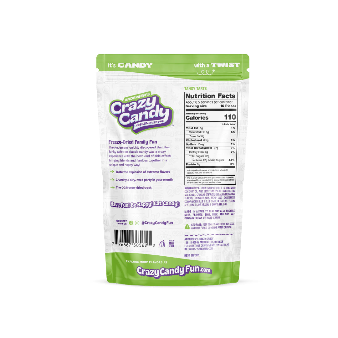 Freeze Dried Sour Candy | Andersen's Crazy Candy