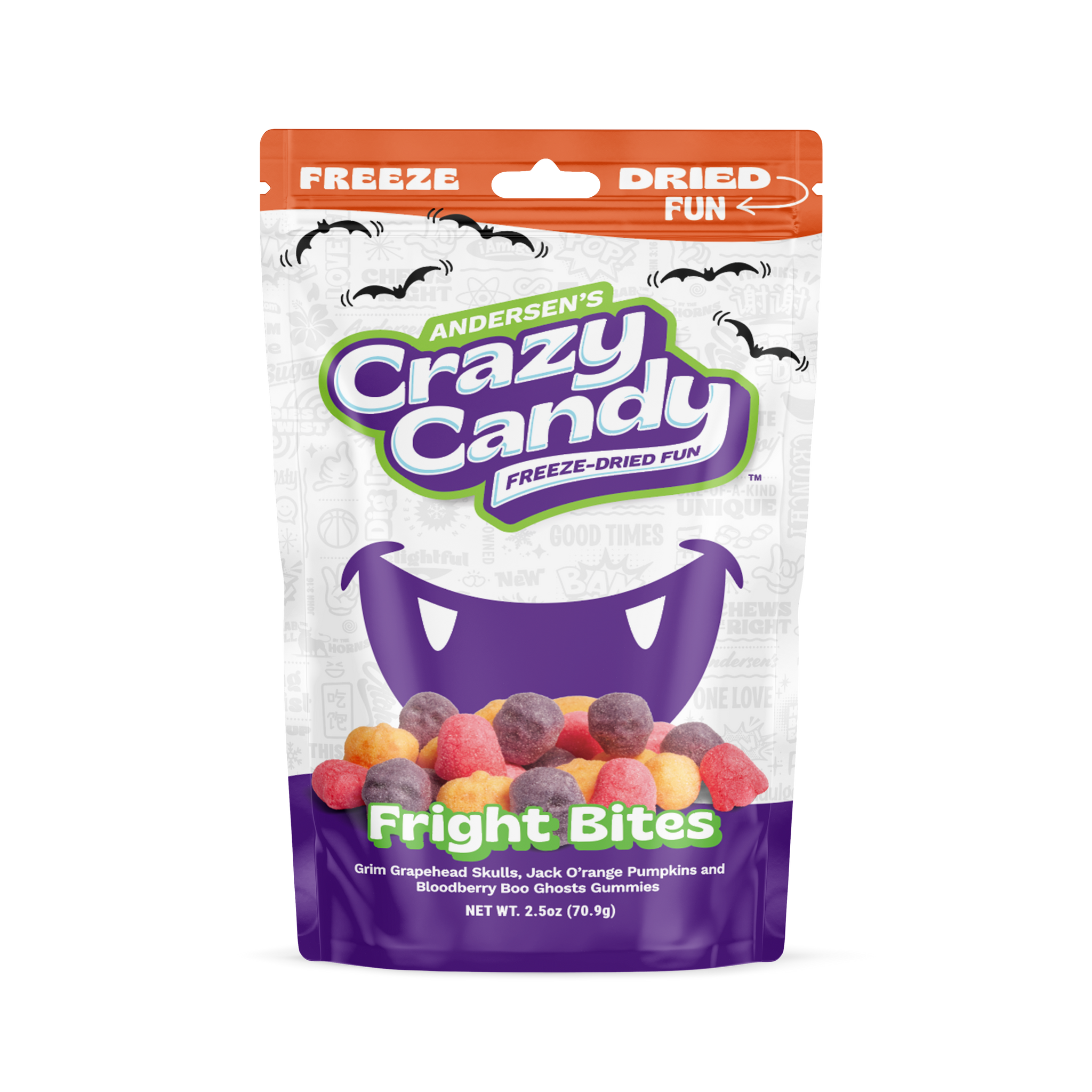 Freeze Dried Halloween Candy; Fright Bites! | Crazy Candy