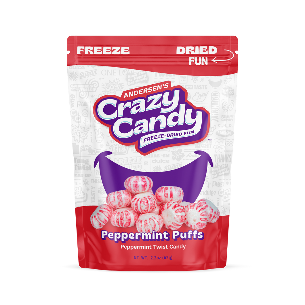 Freeze Dried Peppermint Puffs