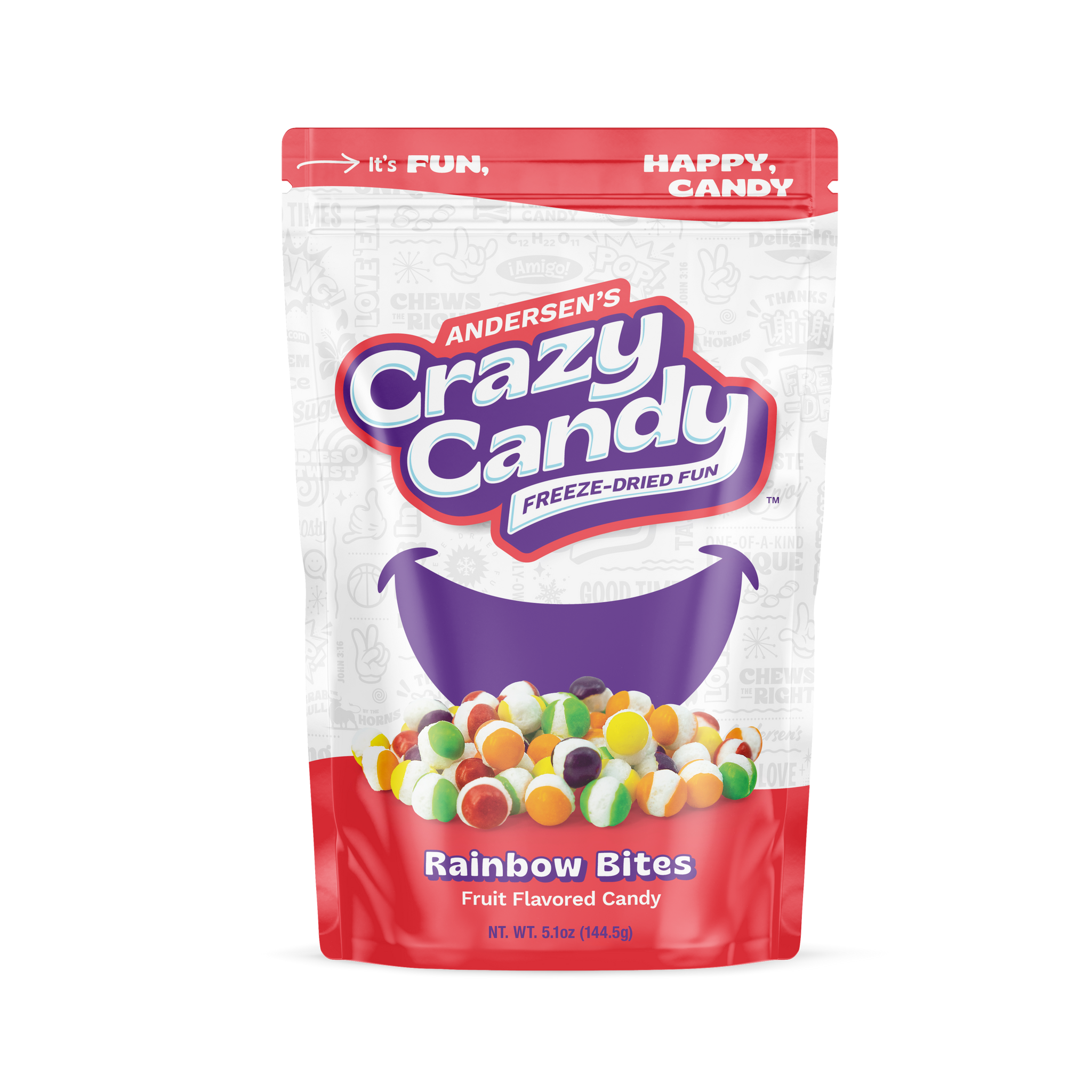 candyページ Freeze Dried Skittles - Rainbow Bites | Crazy Candy – Andersen's