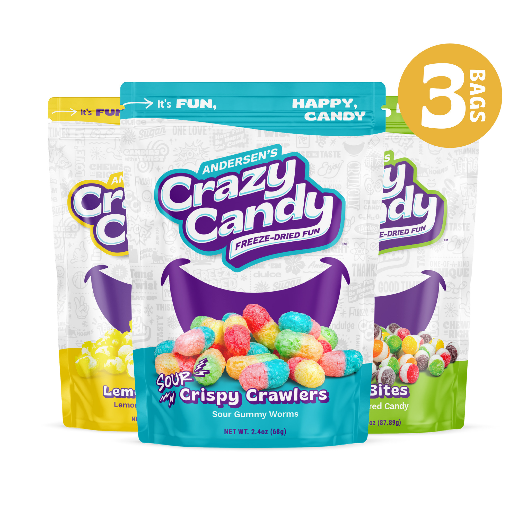 Sour Pack – Andersen's Crazy Candy