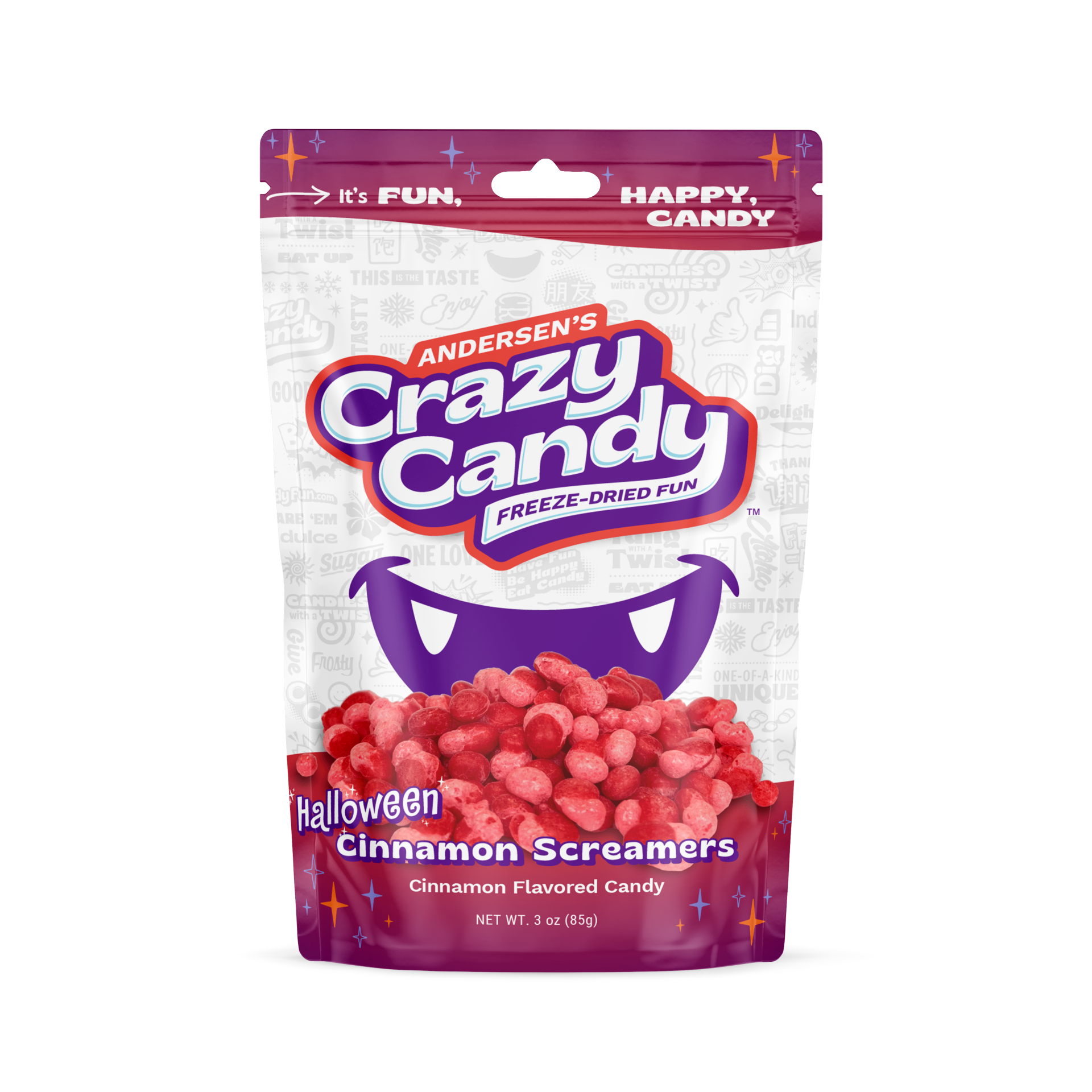 HALLOWEEN Cinnamon Screamers! – Andersen's Crazy Candy