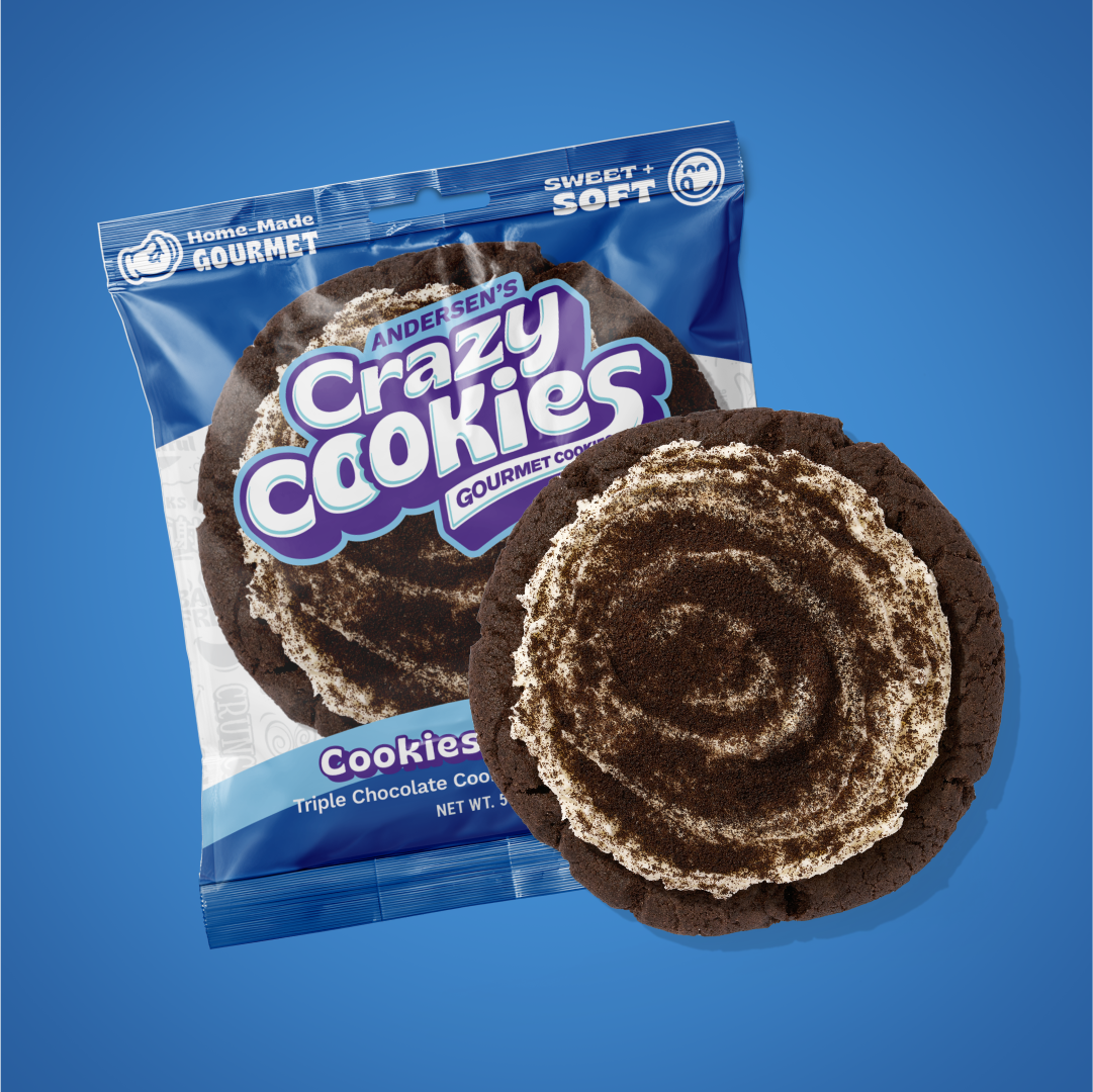 Build Your Own Box of 4 Crazy Cookies! – Andersen's Crazy Candy